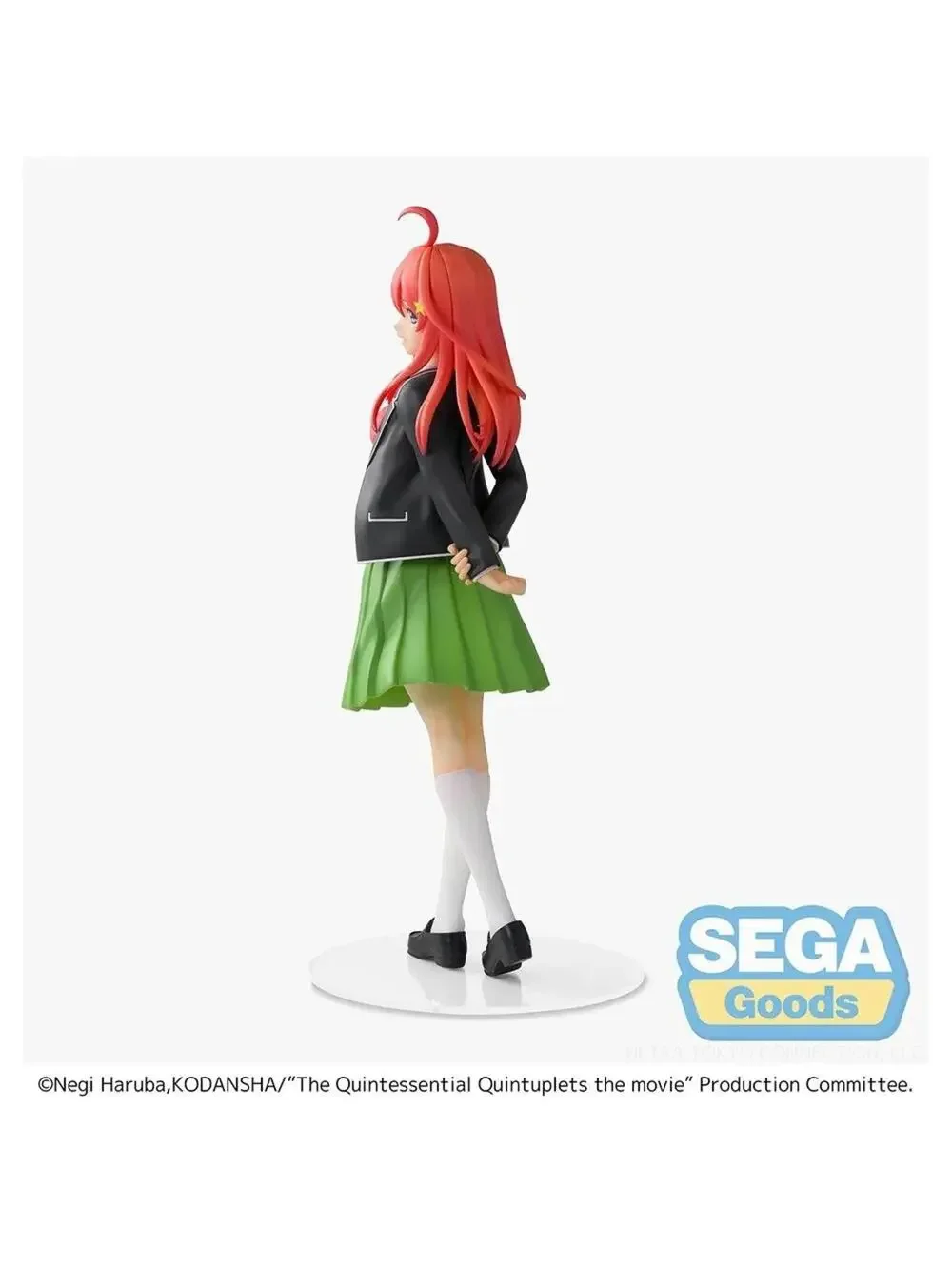 Sega Itsuki Nakano Figure Unisex OS Red New Quintessential Quintuplets SPM